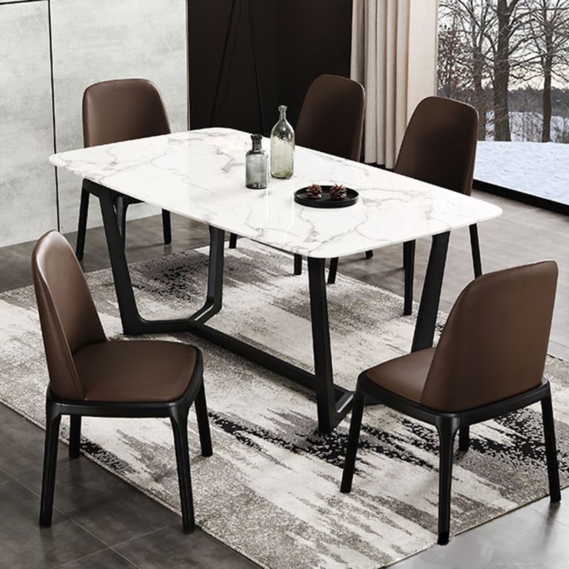 Traditional Chair Wood Solid Back Dining Room Chair for Home