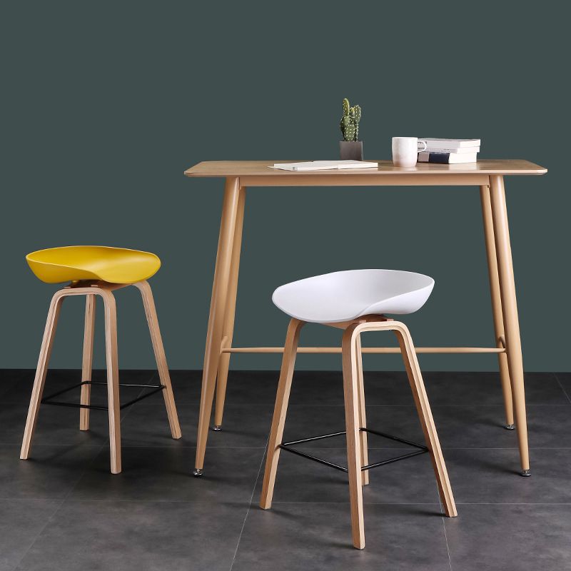 Bar Height Pub Table Industrial Bar Table for Living Room Use