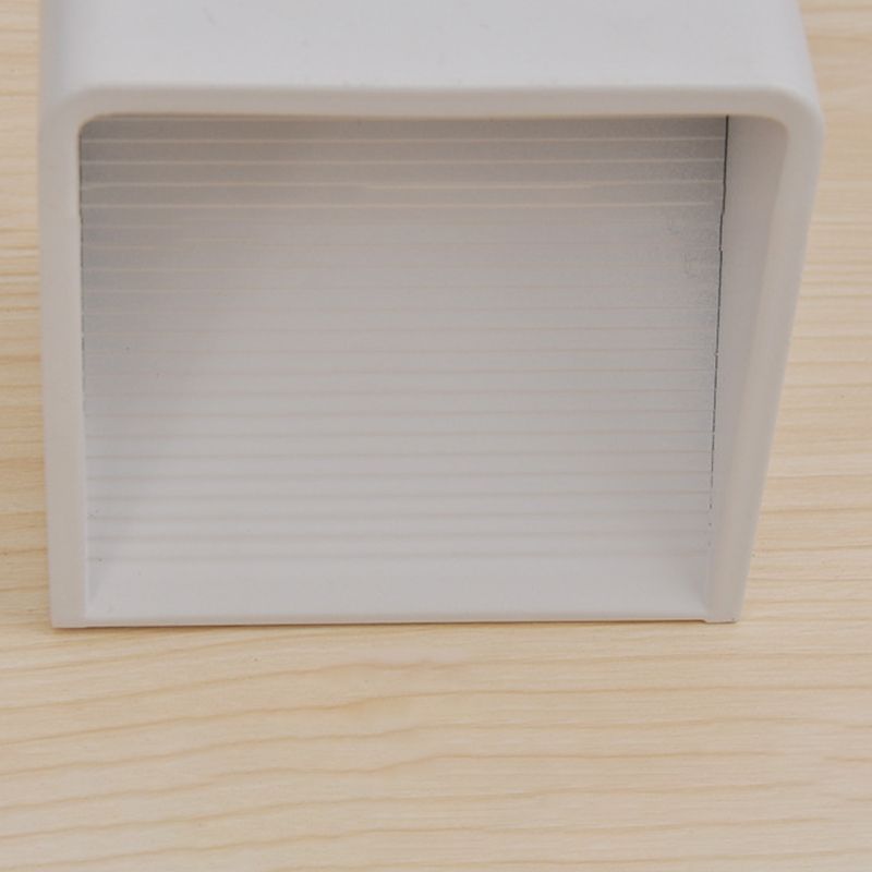 Luces de pared cuadradas de aluminio Moderno 1 cabezal de montaje en la pared para dormitorio