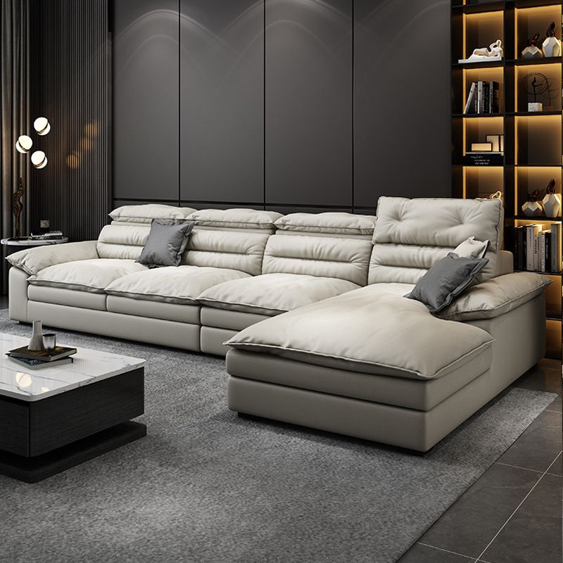 Cuscino a braccio quadrato Back Cuscini rimovibili contemporanei divano e chaise