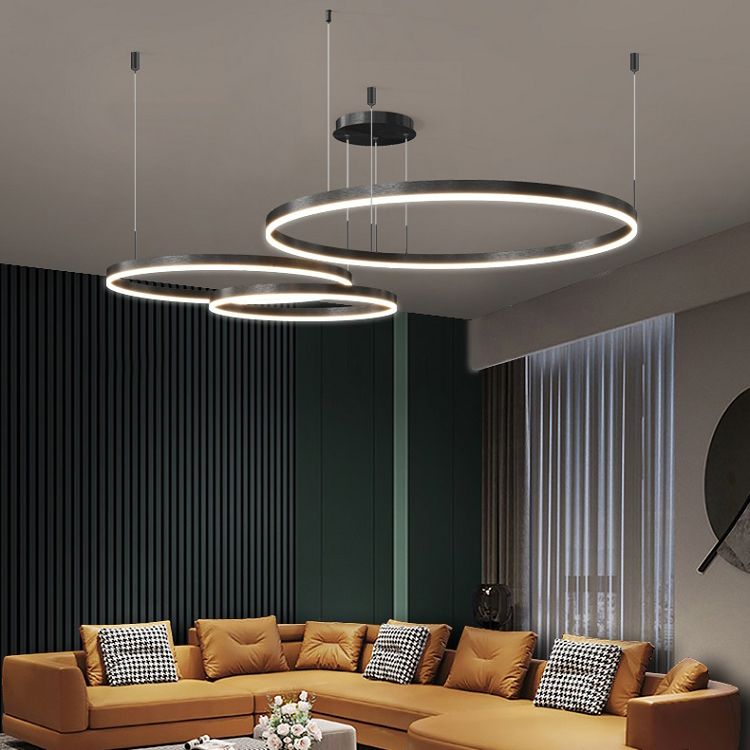 Modern Chandeliers For Dining Room Round Chandelier Lighting Fixtures Metal Chandelier
