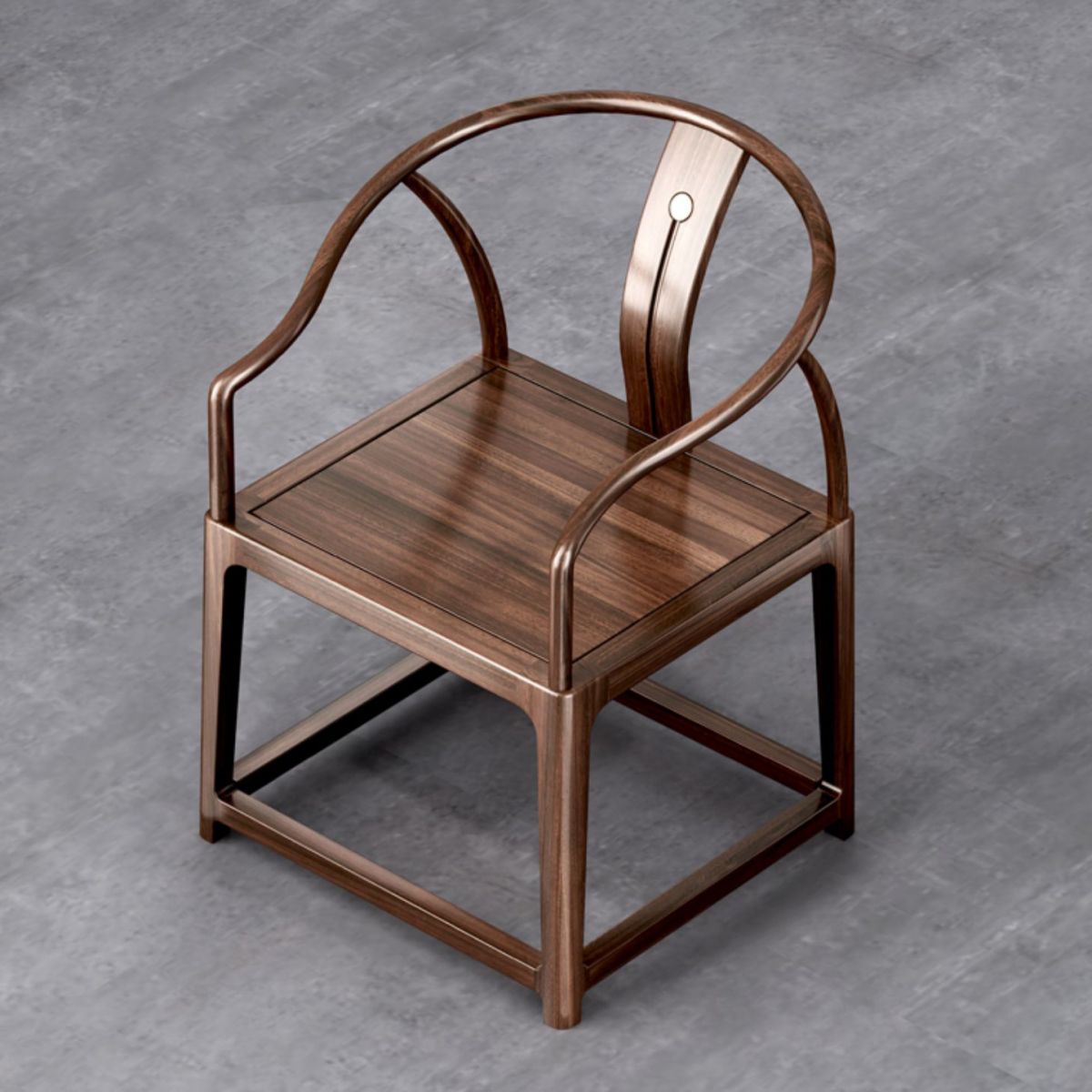 Traditional Style Dining Arm Chair Solid Wood Arm Chair for Home