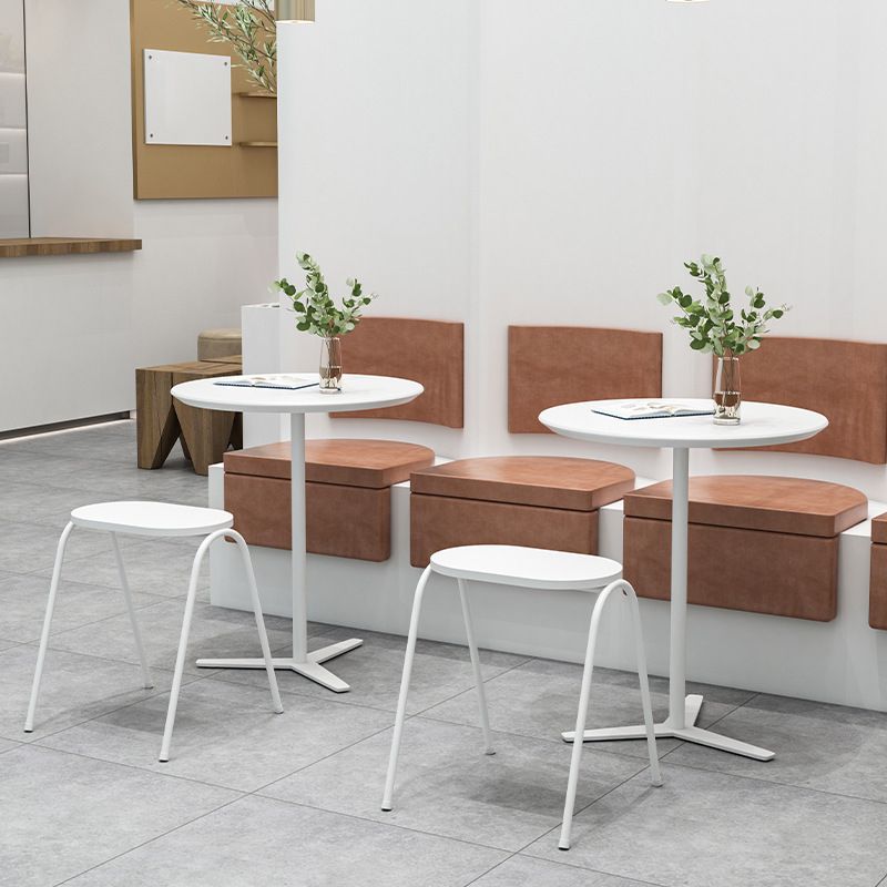 Nordic 1/2 Pieces Dining Set Round Wood Dining Table for Milk Tea Shop