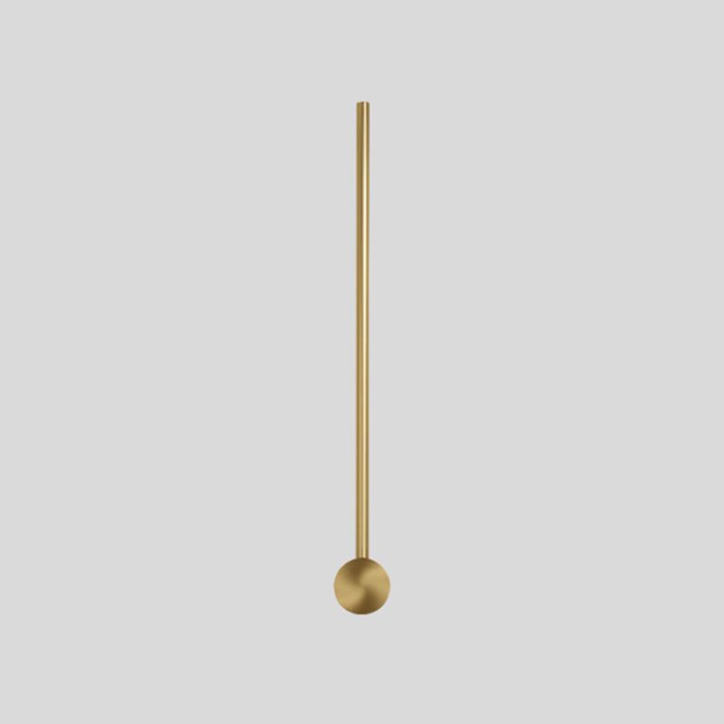 Linear Shape Metal Wall Sconce Modern Style Multi Lights Wall Mount Lighting