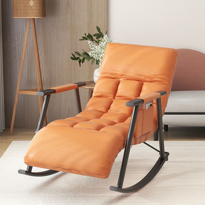 Modern Single Rocker Chair Simple Chair for Living Room and Bedroo