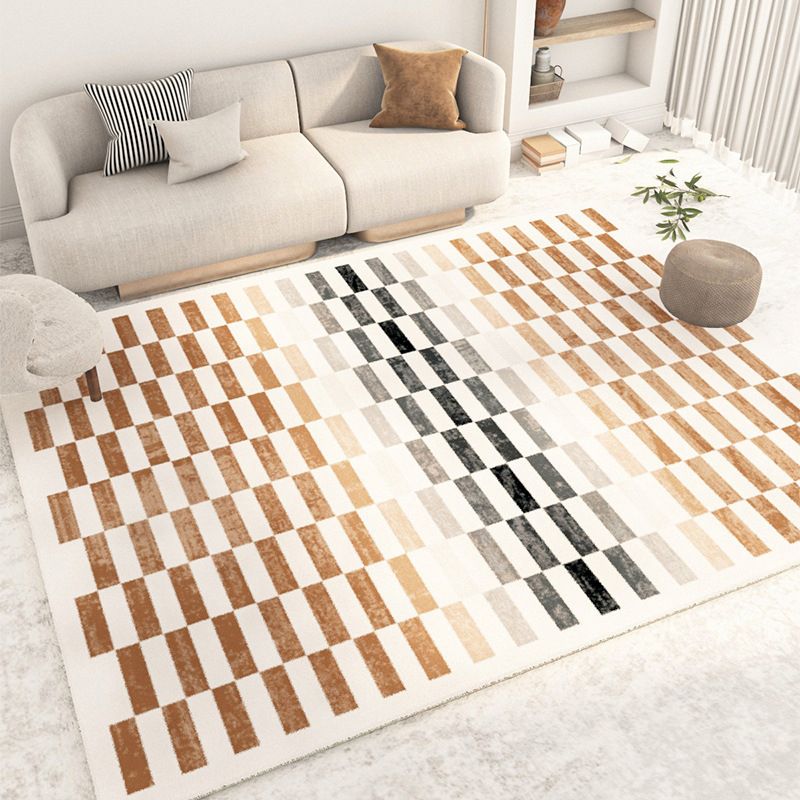Geometrische Muster Teppich Innen Teppich -Teppichfleck -Resistent Innenteppich für die Heimdekoration