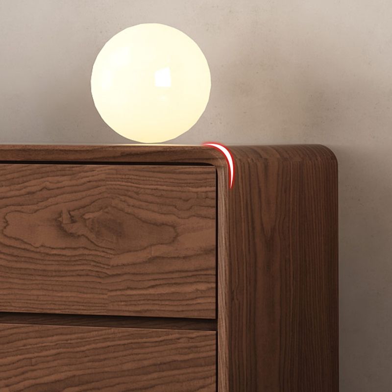 Contemporary Horizontal Chest Bedroom Storage Chest with Drawers