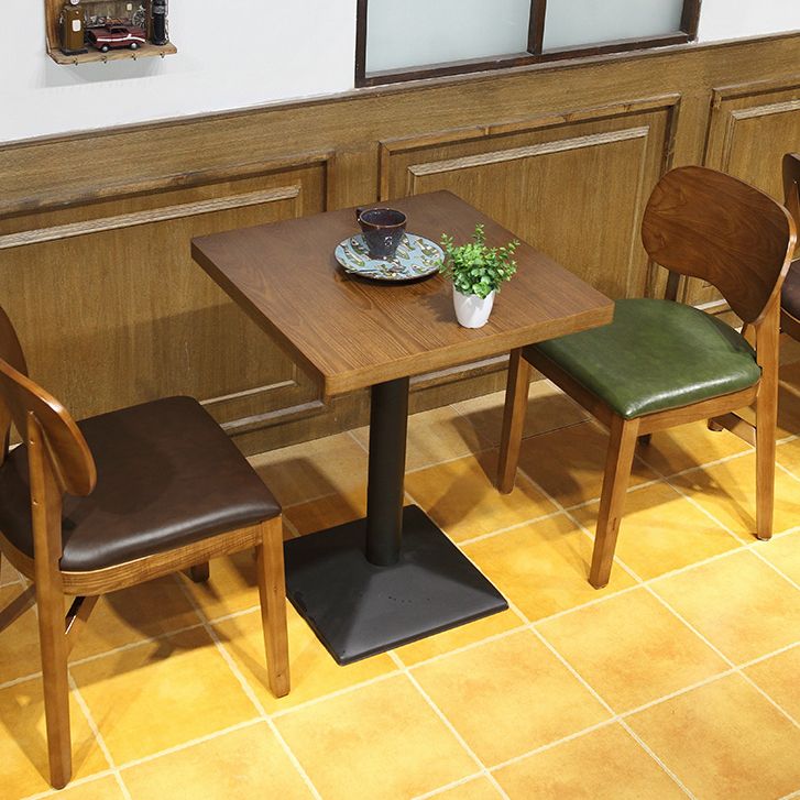 Industrial Style Dining Room Collection Solid Wood Dining Site Table for Home