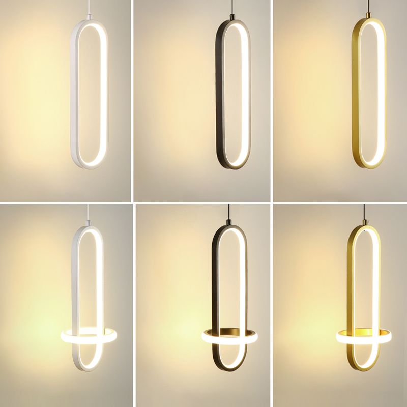 Circlings Luz montada en la pared Minimalista Metal Bundside Led Pared colgante Luz