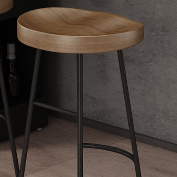 Industrial Style Bar Table Set 1/3 Pieces Solid Wood Rectangle Table and Stool Set