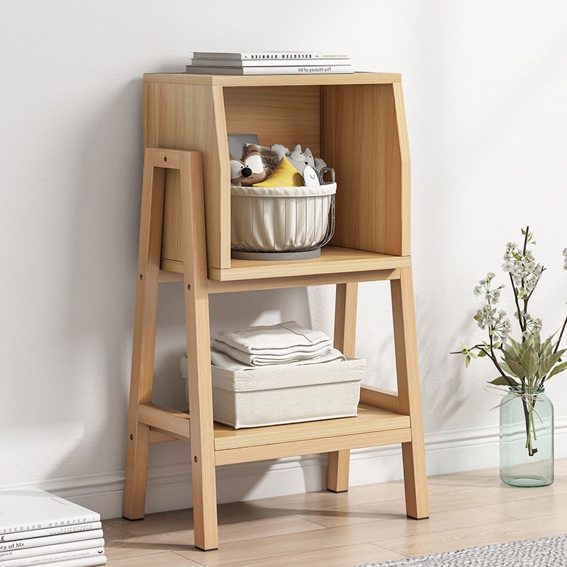 Vertical Bookcase Scandinavian Engineered Wood Shelf Bookcase