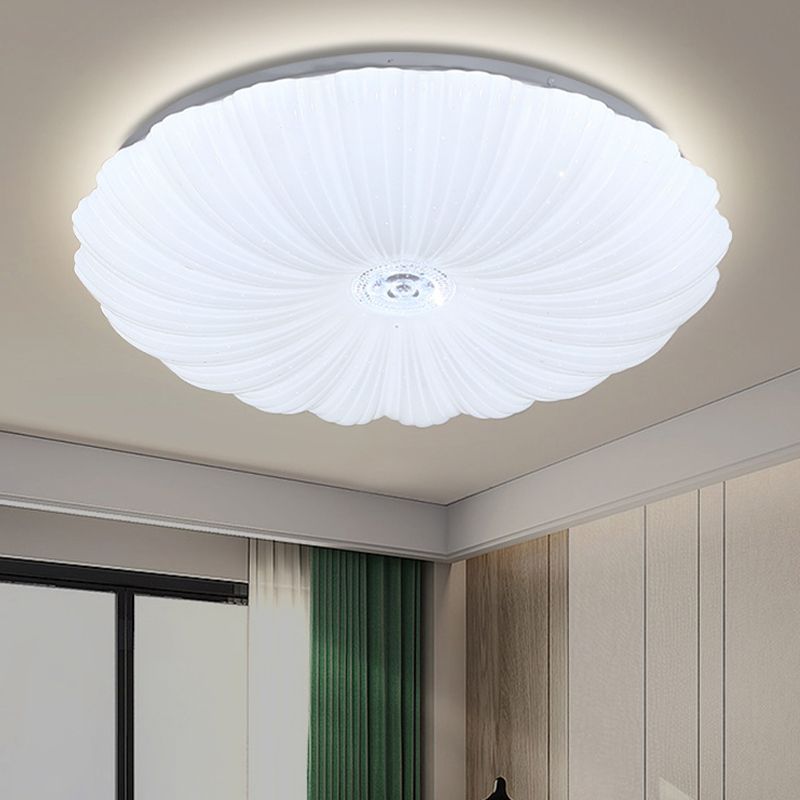 Modernism Flush Mount Acrylic LED Ceiling Light Fixture for Bedroom