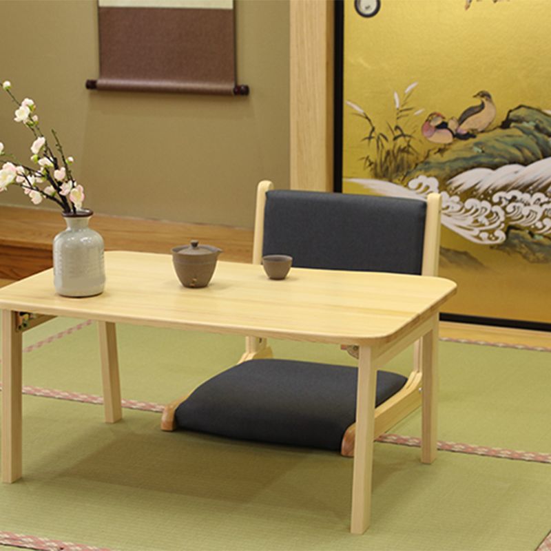 Linen Armless Chair16.9"L x 20.8"W x 18.1"H  Solid Wood Frame Chair