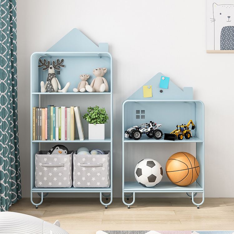 Scandinavian Style Bookshelf Open Back Bookcase for Office and Study Room