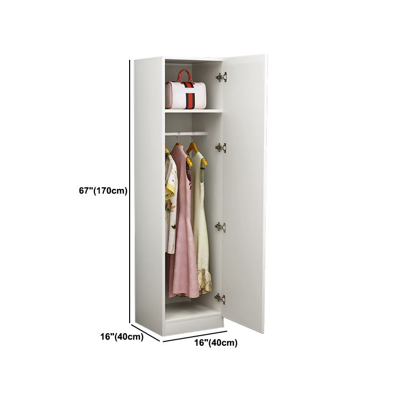 Contemporary Style Wardrobe Armoire Wood Wardrobe Closet for Bedroom