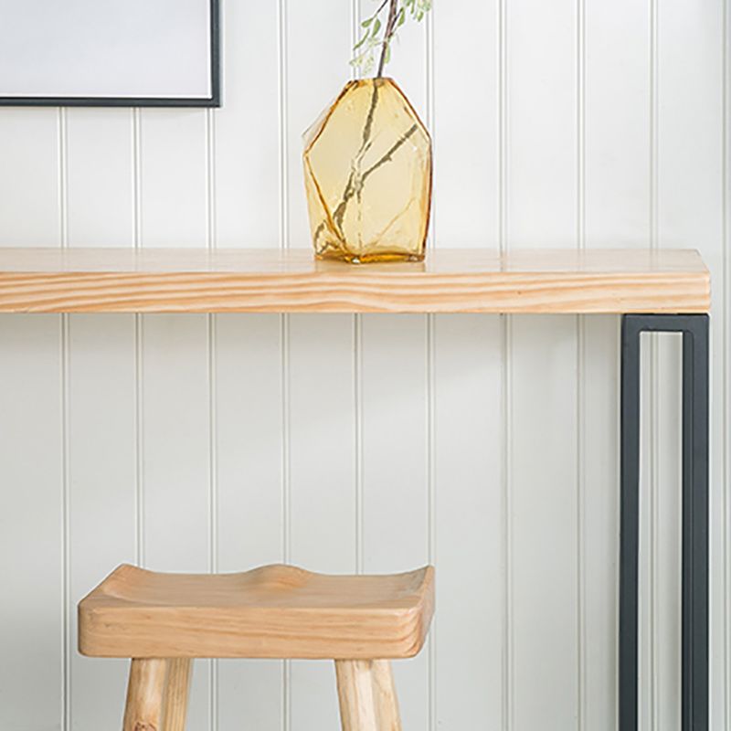 Rectangular Bar Stool and Table Set 1/2/3 Pieces Industrial Pub Table Set