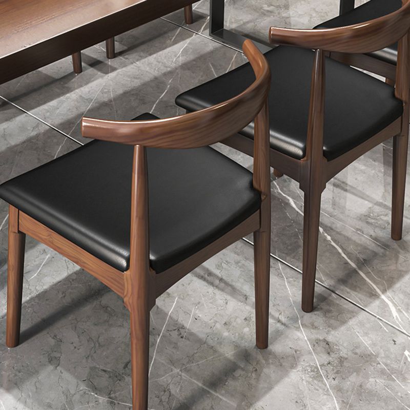 Industrial 1/3/5/7 Pieces Dining Set Rectangle Pine Wood Dining Table for Dining Room