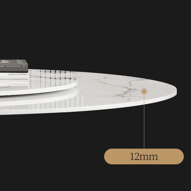 Rose Base Pedestal Dining Table Traditional Luxury Round Stone Dining Table