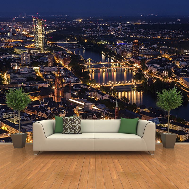 Mural Wallpaper Photography Stain Resistant Urban Landscape Indoor Wall Mural