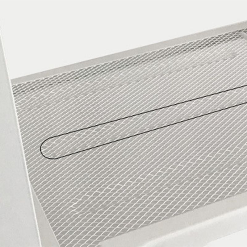 57.87" H Bookshelf Industrial Style Steel 4 Shelves Shelf for Home Office