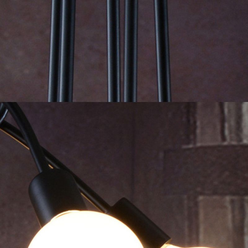 Accesorio de iluminación de techo de techo de curvatura de bobinado de bobinado esmerilado