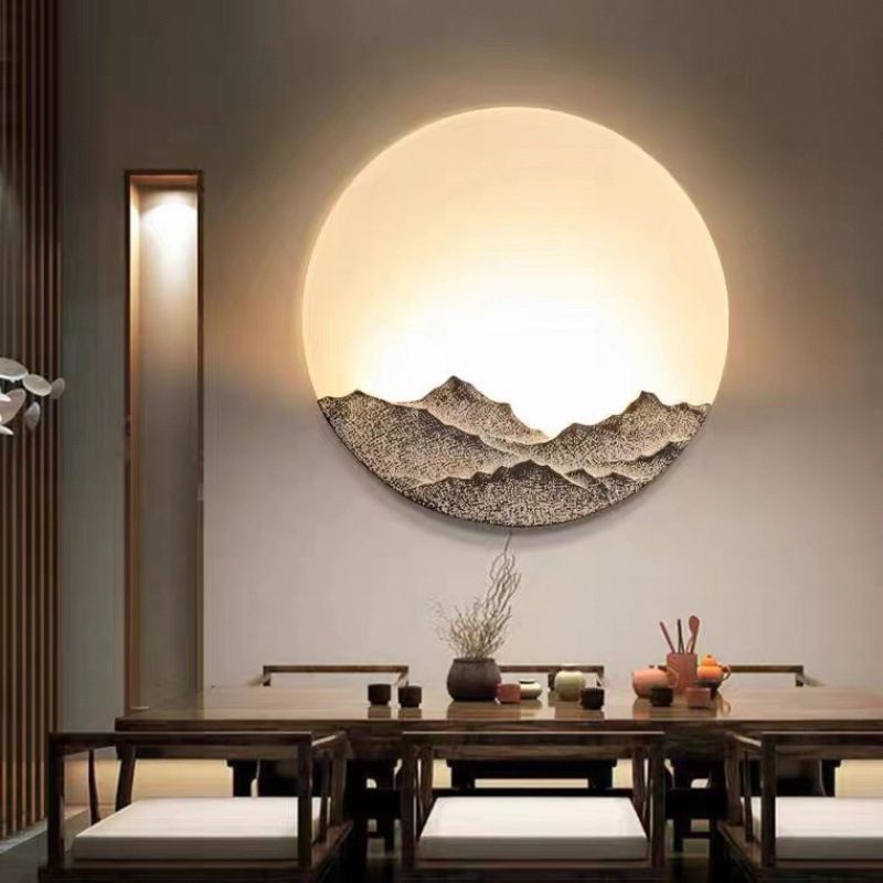 Unique Shape Wall Sconce Lighting Modern Style 1 Light Wall Sconce