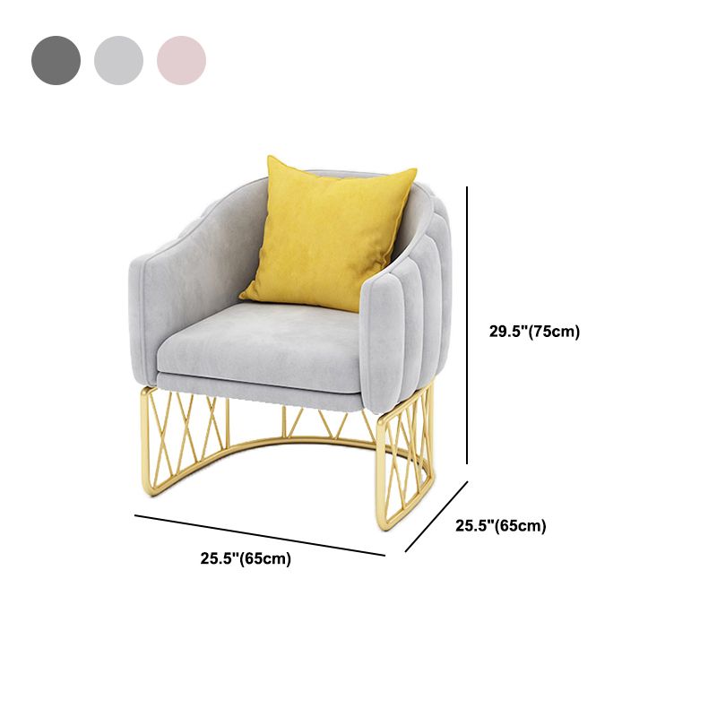 25.59" Wide Tuxedo Arm Sofa with Tight Back Modern Sofa for Living Room