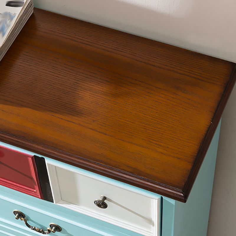 French Country Horizontal Storage Chest Drawers Included for Home