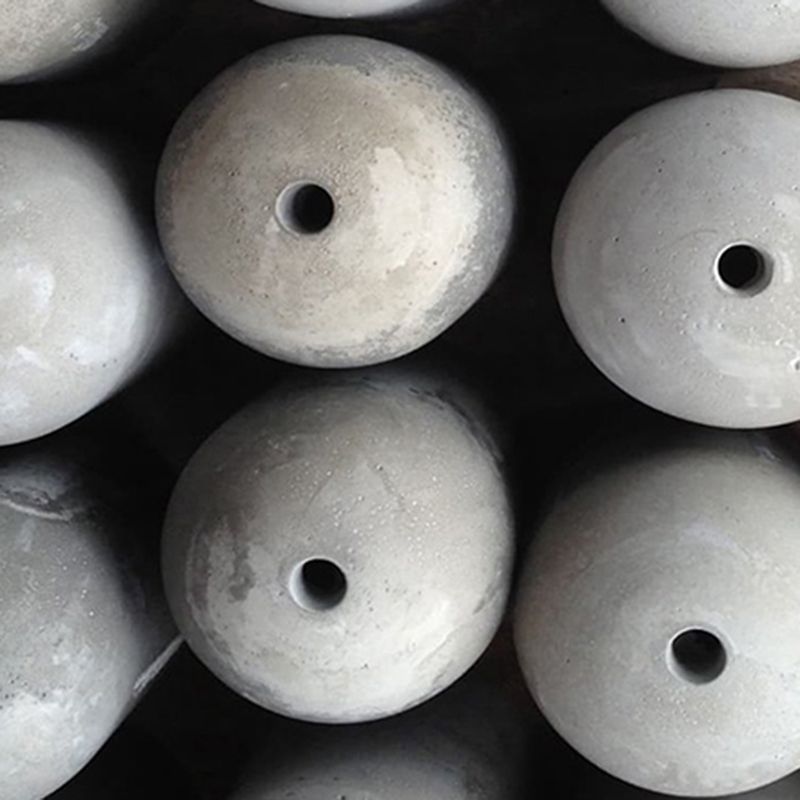 Modern Cement Pendulum Light 1-Light hangend plafondlicht voor eetkamer