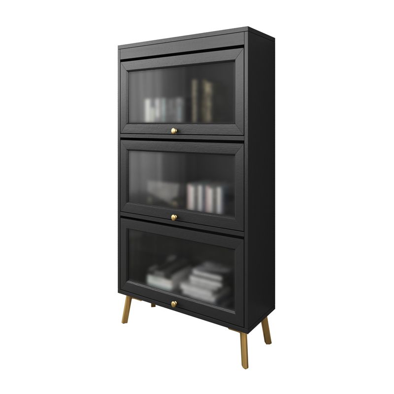 Le porte della libreria ingegnerizzate per i barristi in legno includevano la libreria per l'home office