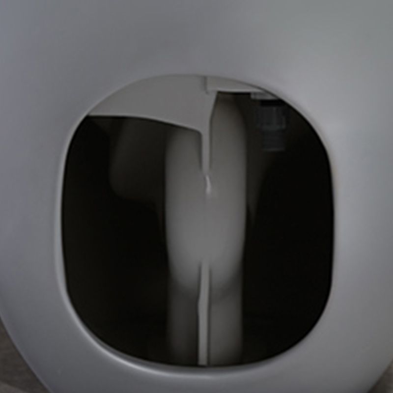 Modern All-In-One Toilet Bowl Floor Mounted Porcelain Round Urine Toilet
