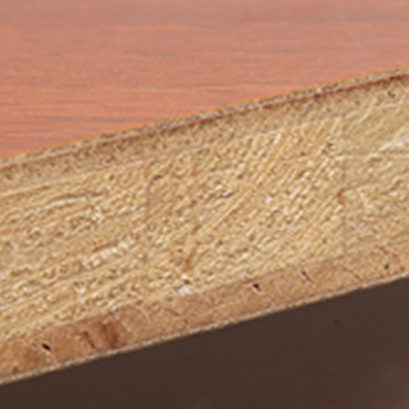 Modern Vertical Bookcase with Rectangular Shelves Wooden Floating Book Shelf for Office