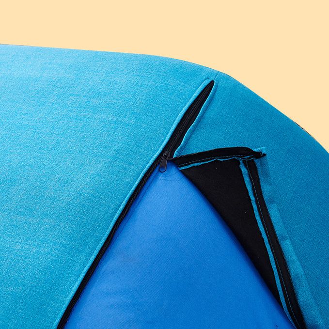 Scandinavian Pillow Included Sofa Futon Armless Convertible Sofa