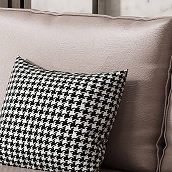 67" Wide Scandinavian Sectional Sofa Light-grey Sleeper Sectional