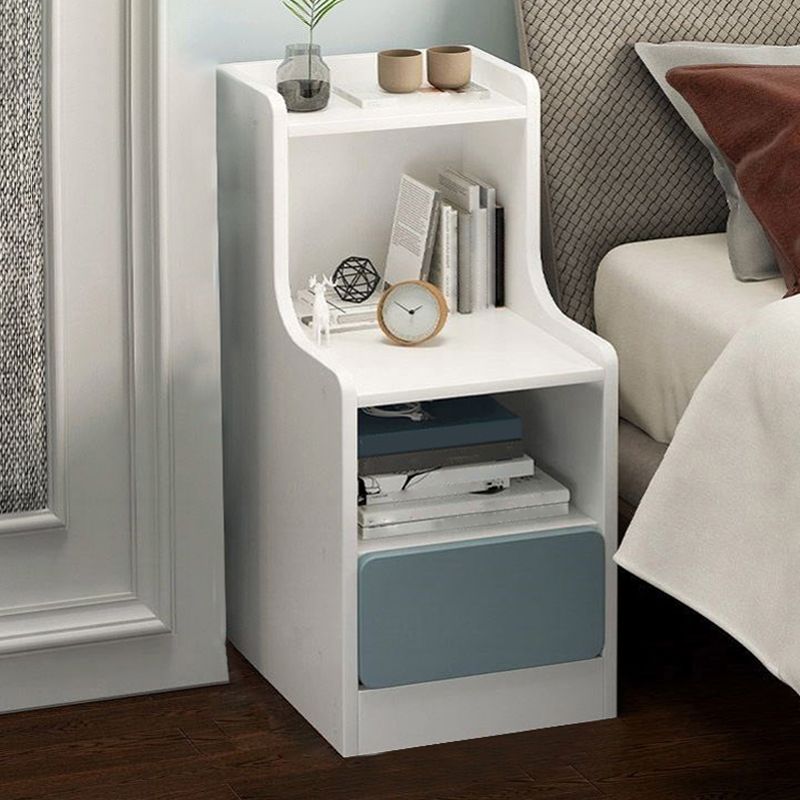 Contemporary Rectangle Manufactured Wood Grooves Accent Chest