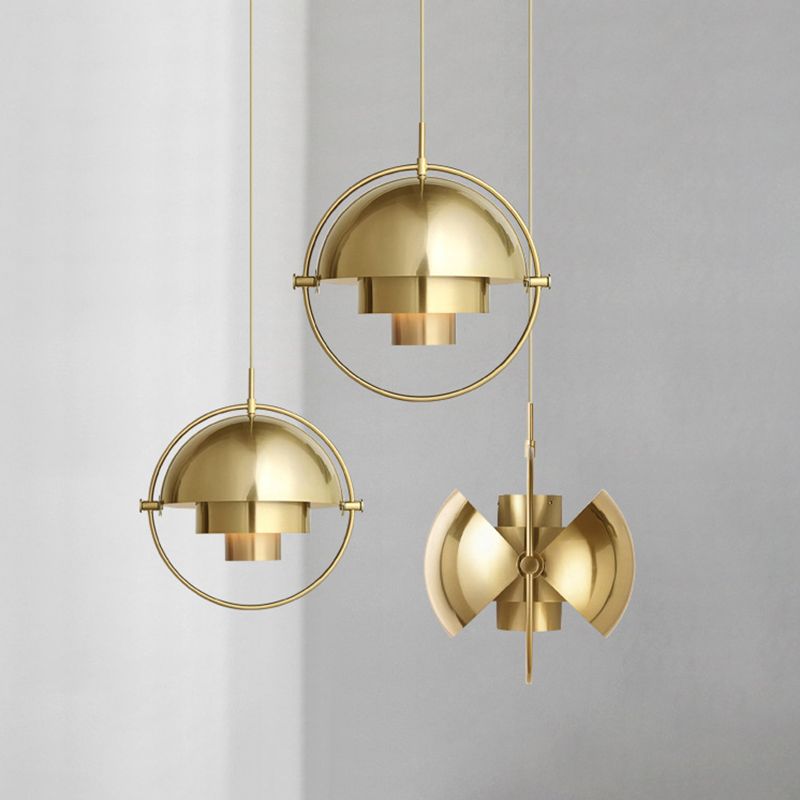 Deformierbares Design kreatives hängendes hanges leichte postmoderne Stil Single Lampe Suspension Anhängerlampe für Schlafzimmer