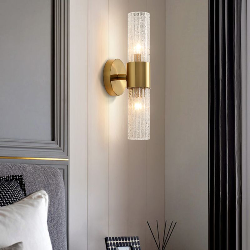 Gold Moderne Leuchten Leuchten Kristallwand Lampe Lampe für Wohnzimmer