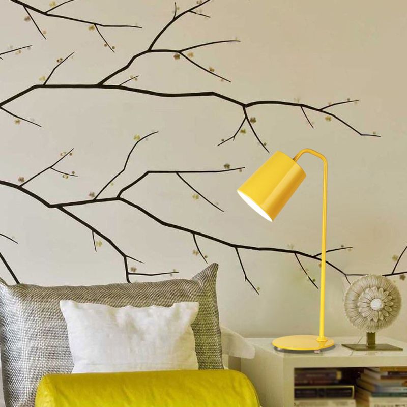 Schreibtischlampe Nordic Style Lampe Bunte Makkaron -Tischlampe für Kinderzimmer