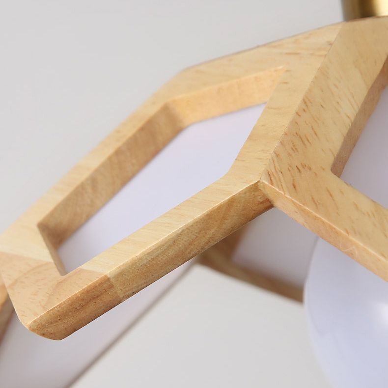 Modern Flower Pendant Lighting Fixture 1-Light Restaurant Suspension Pendant Light