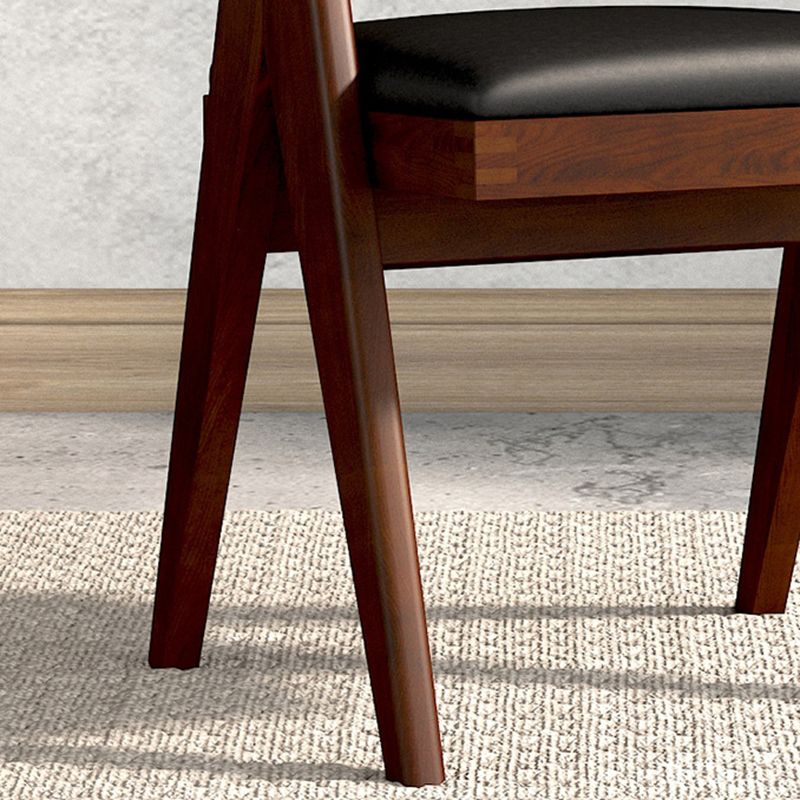 Traditional Kitchen Dining Chairs Rubber Wood Arm Dining Chairs