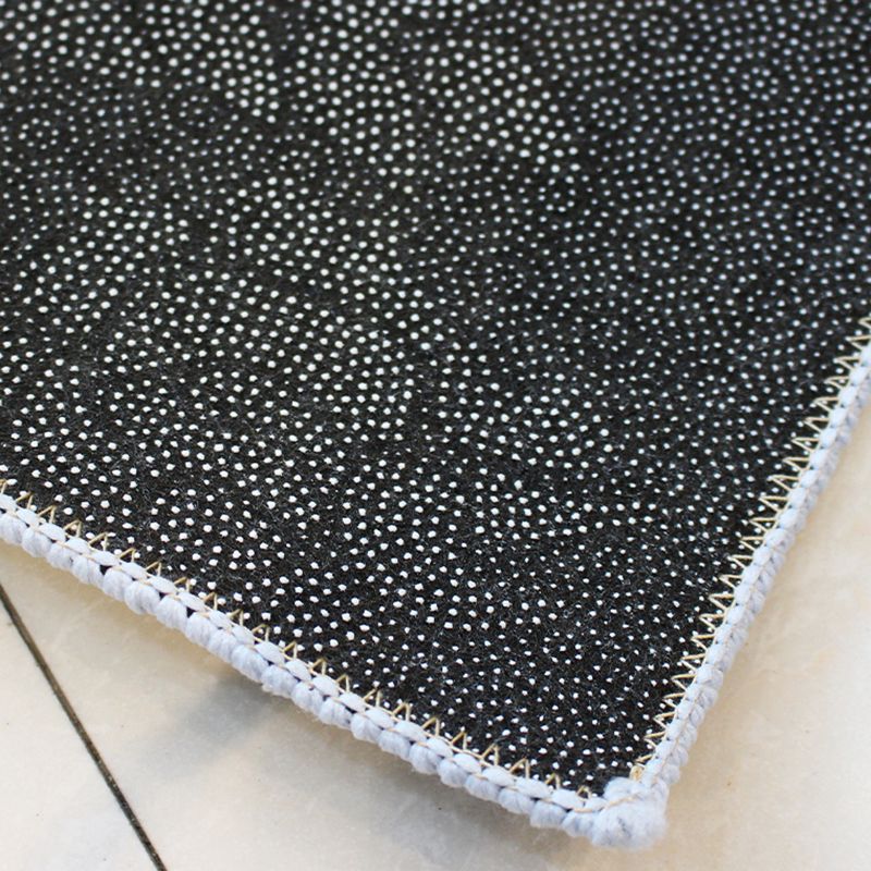 Brown Modern Carpet Polyester Color Piece Area Carpet Washable Carpet for Living Room