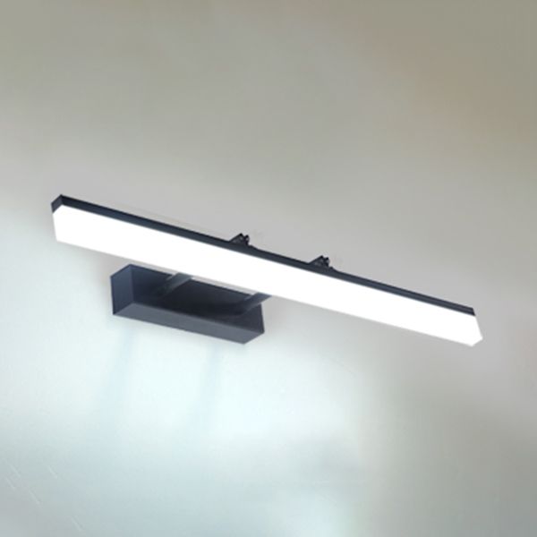 Mirrores minimalistas Dino de luz LED de pared con sombra acrílica para el baño