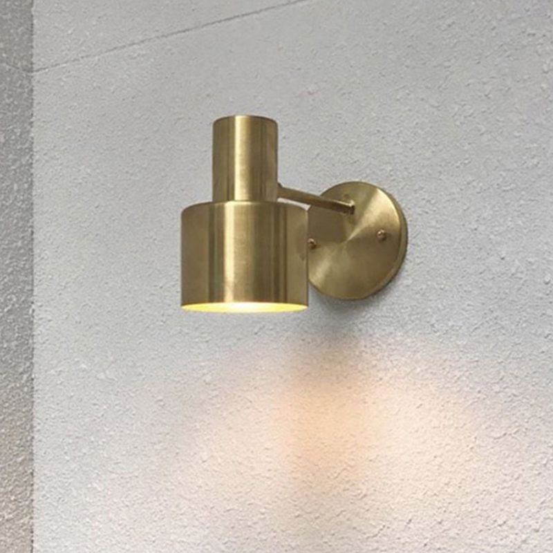 Cylinderical Wall Light Sconce Nordic Luxury Style 1 Light Sconces