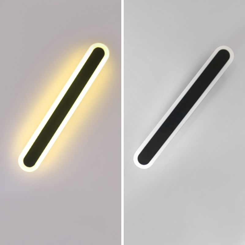 Modern Minimalist Style Linear Vanity Lighting Fixtures Metal Vanity Sconce