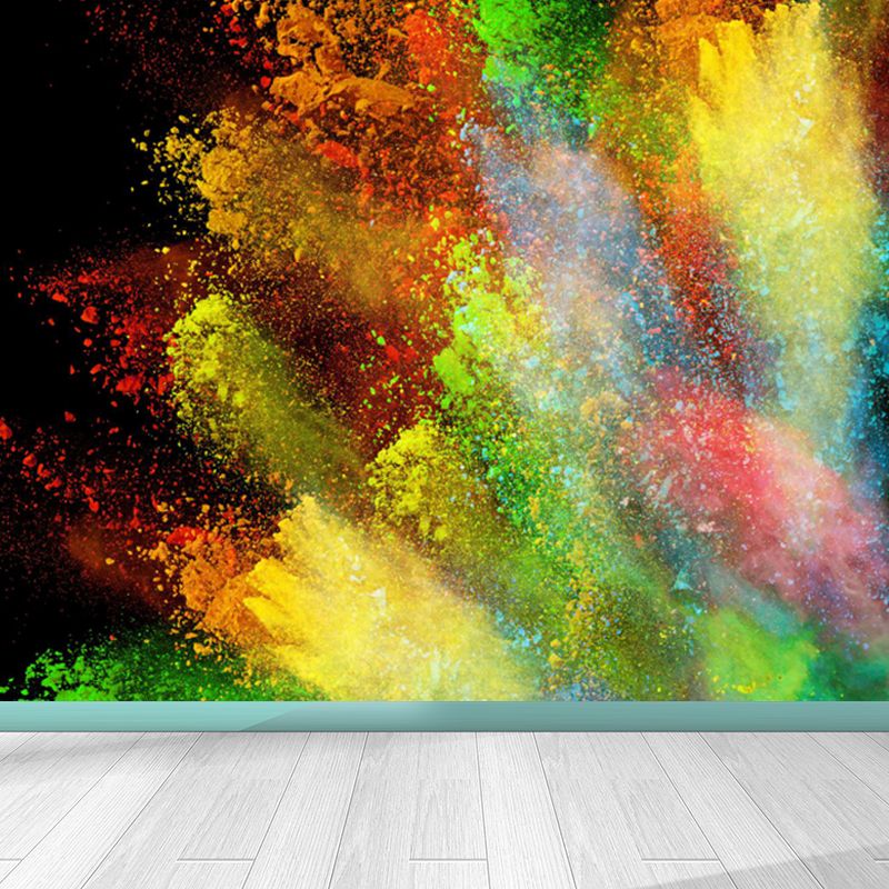 Colorful Blast Powder Wallpaper Mural Waterproofing Modern Living Room Wall Decor