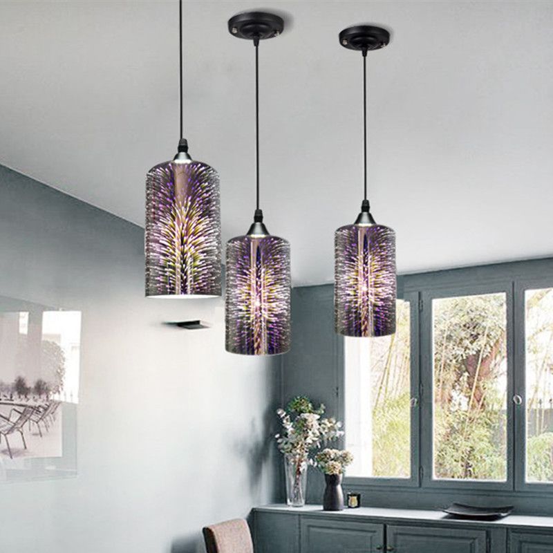 Modern Multi Light Pendant Creative Glass Light Shop Light Bar Light