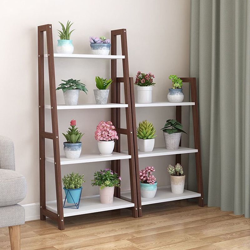 Open Back Bookshelf Scandinavian Style Bookcase for Study Room and Office