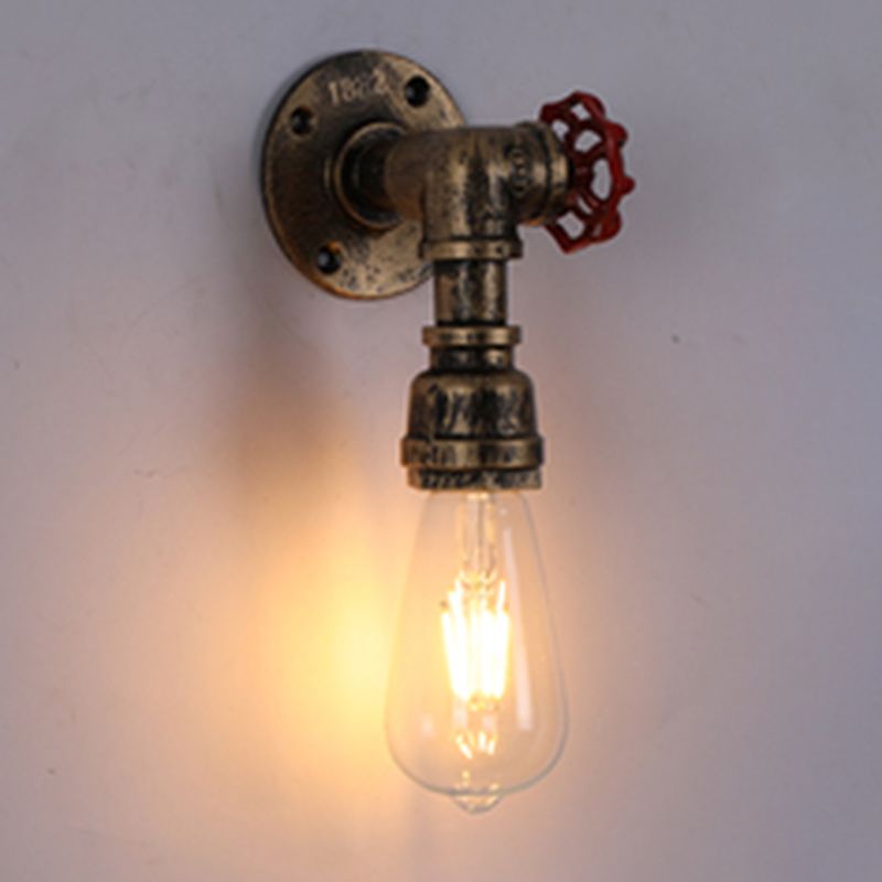 Rohrwand montierte Leuchte Industrie -Metallwandleuchten für das Restaurant