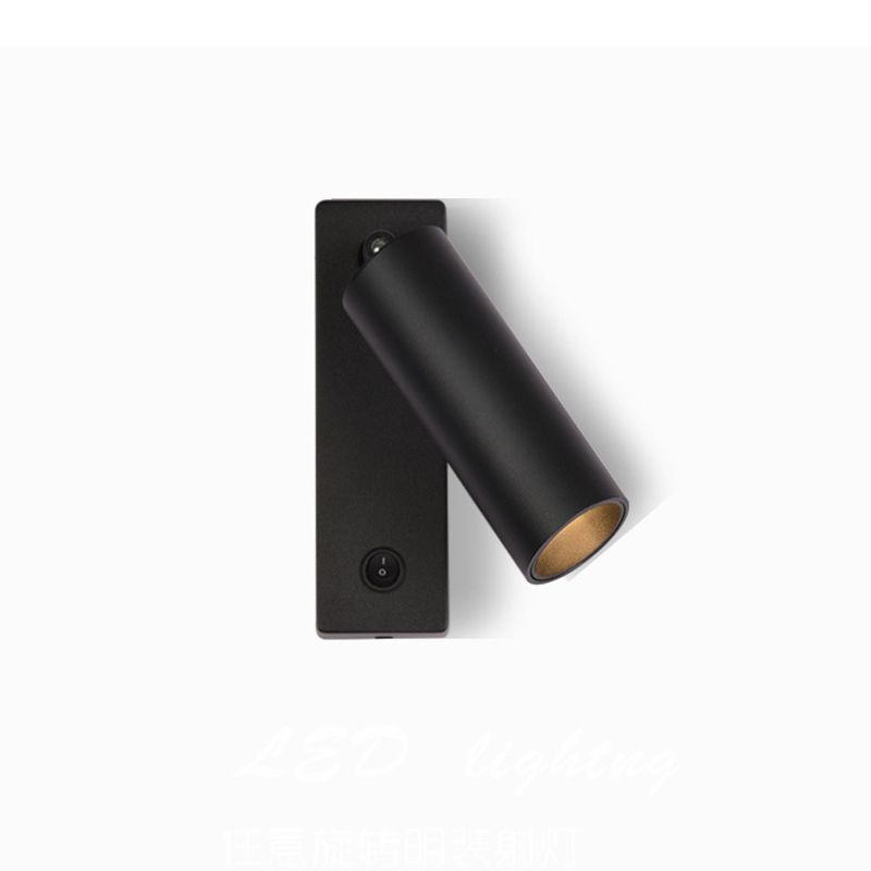 Modern Style Adjustable Wall Sconce Light with Acrylic Shade for Bedroom