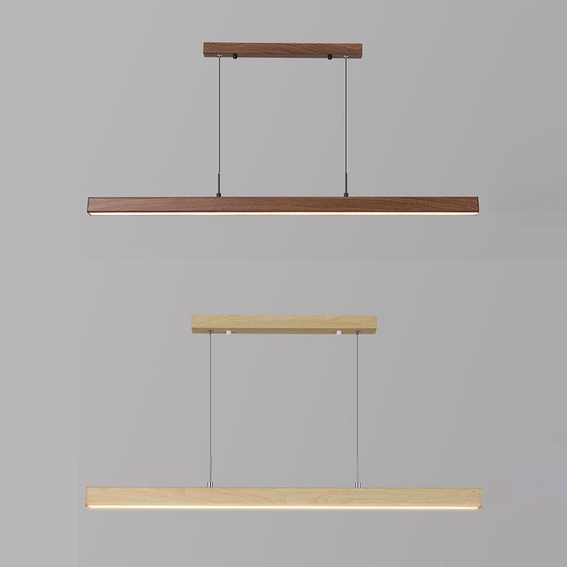 Luz de aluminio LED de lámpara colgante moderno simple para comedor para comedor